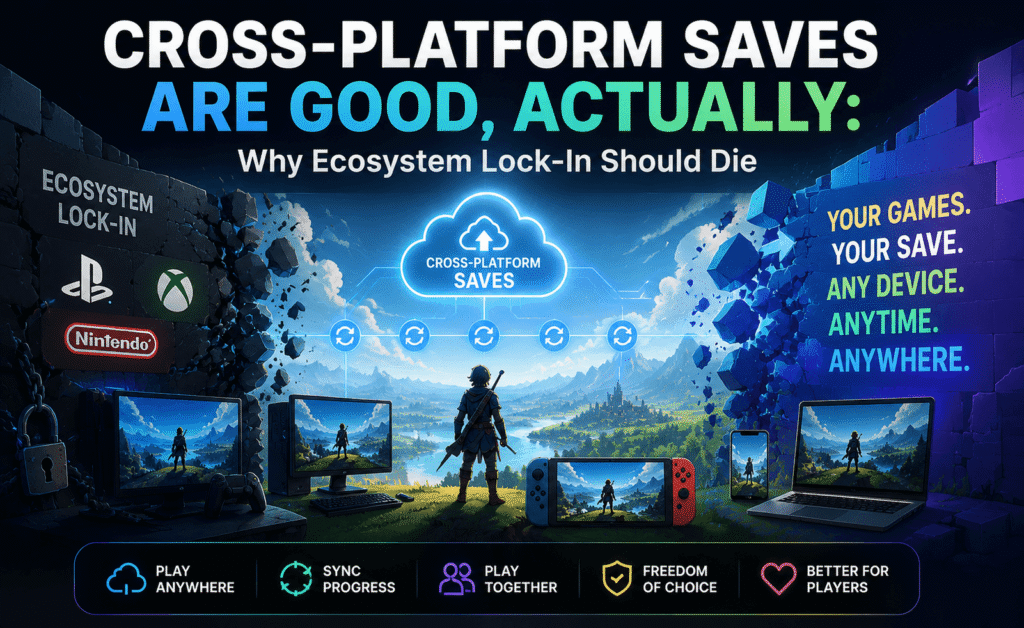 Cross-Platform Saves Are Good, Actually: Why Ecosystem Lock-In Should Die
