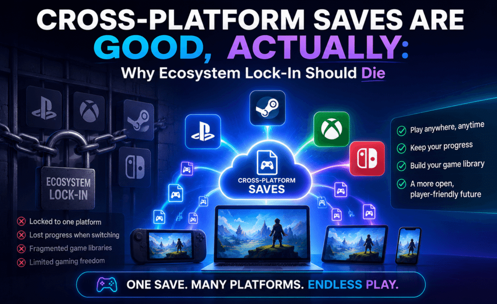 Cross-Platform Saves Are Good, Actually: Why Ecosystem Lock-In Should Die