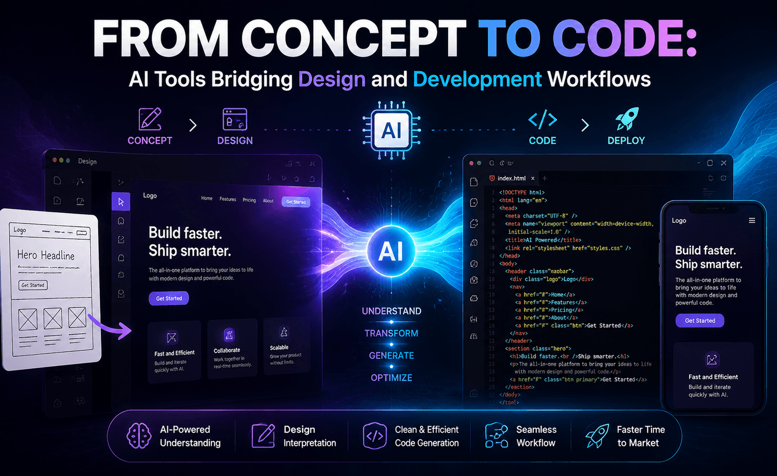 From Concept to Code: AI Tools Bridging Design and Development Workflows