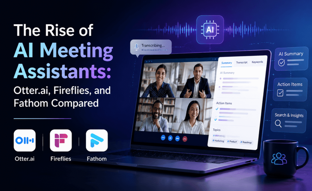 The Rise of AI Meeting Assistants: Otter.ai, Fireflies, and Fathom Compared