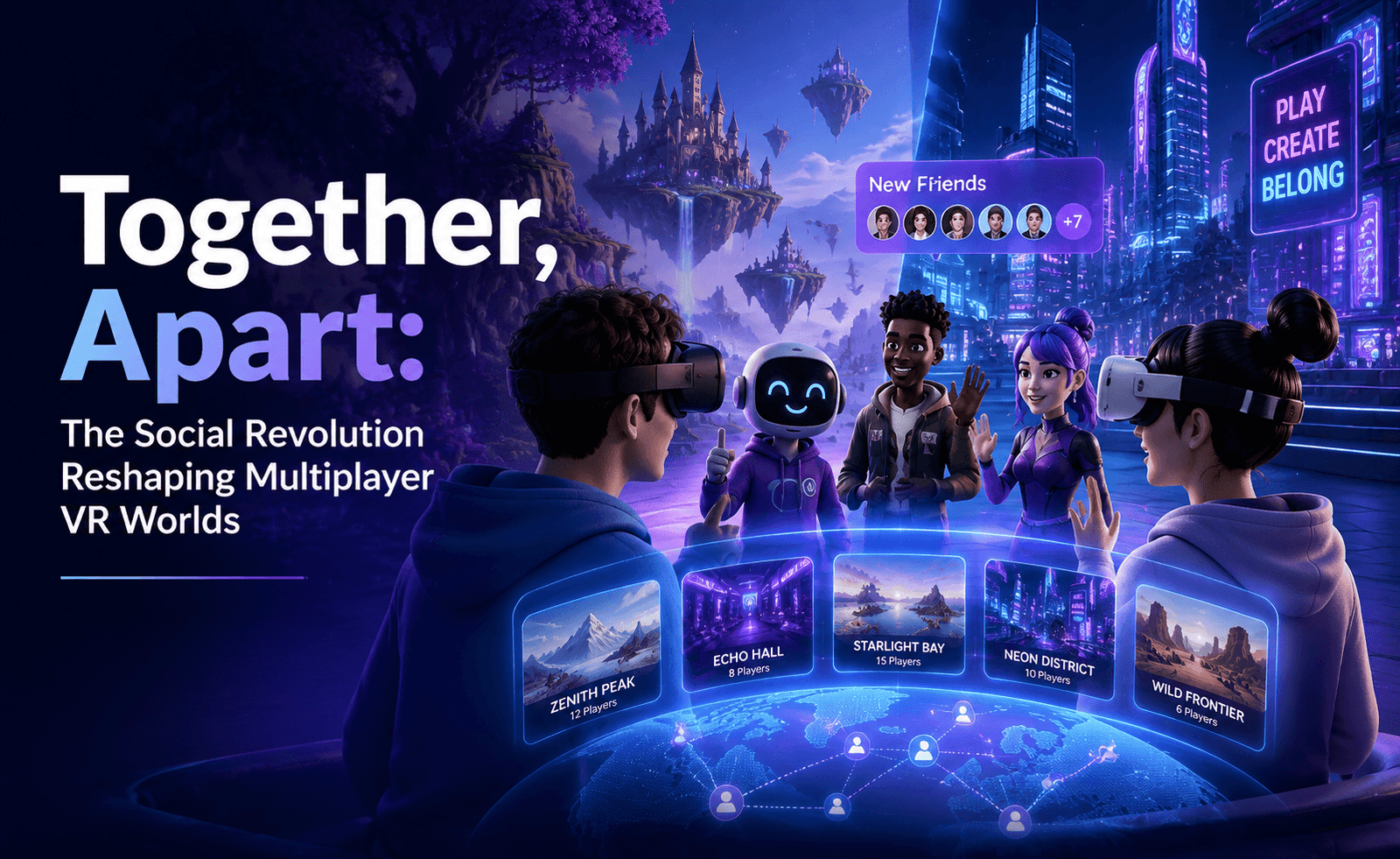 Together, Apart: The Social Revolution Reshaping Multiplayer VR Worlds