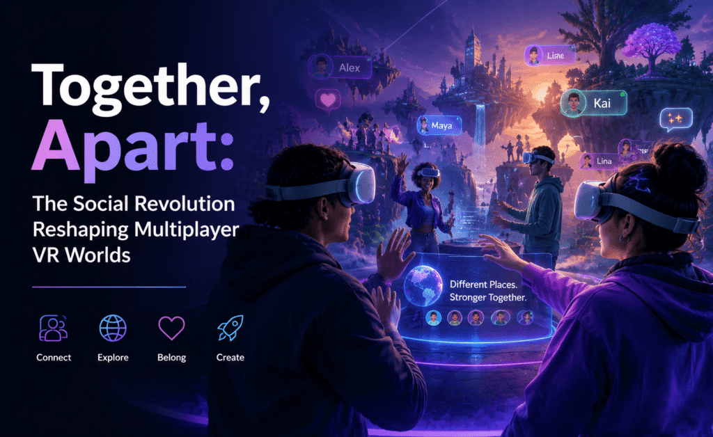 Together, Apart: The Social Revolution Reshaping Multiplayer VR Worlds